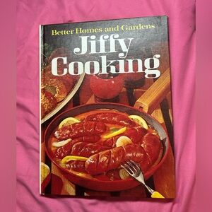 Better Homes and Gardens, Jiffy Cooking, 4th Printing, Vintage Hardcover, 1969